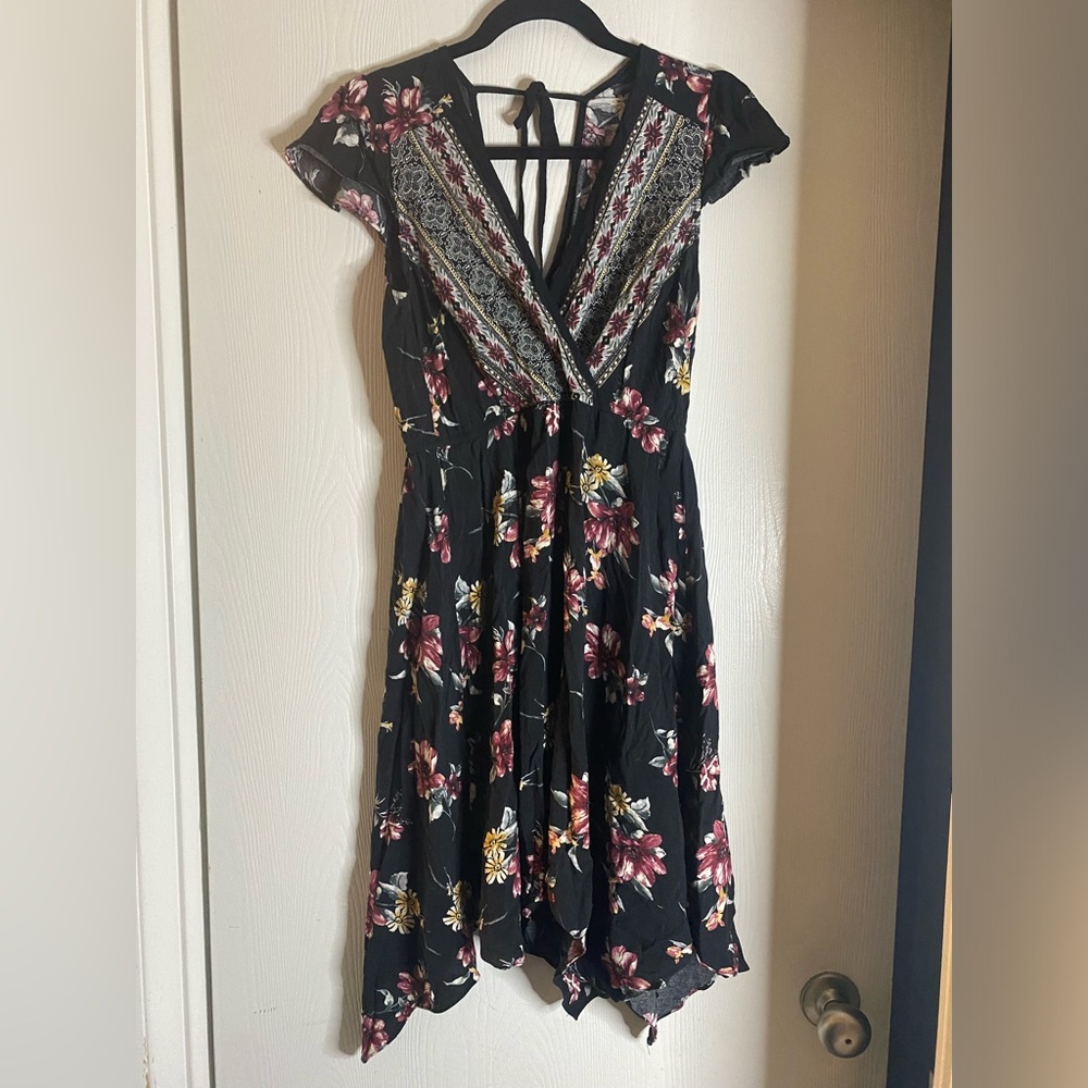 Xhilaration handkerchief dress, medium